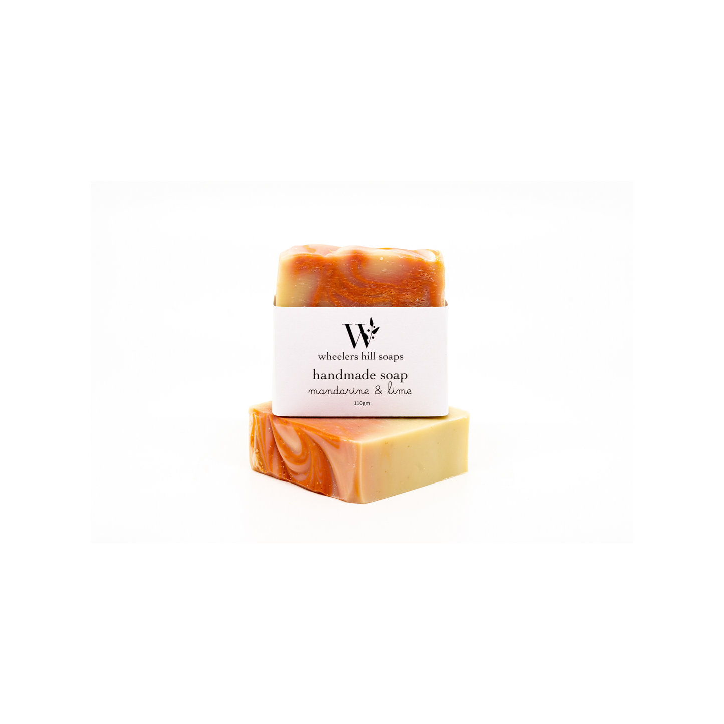 Natural Handmade Soap Bars: Mandarin & lime