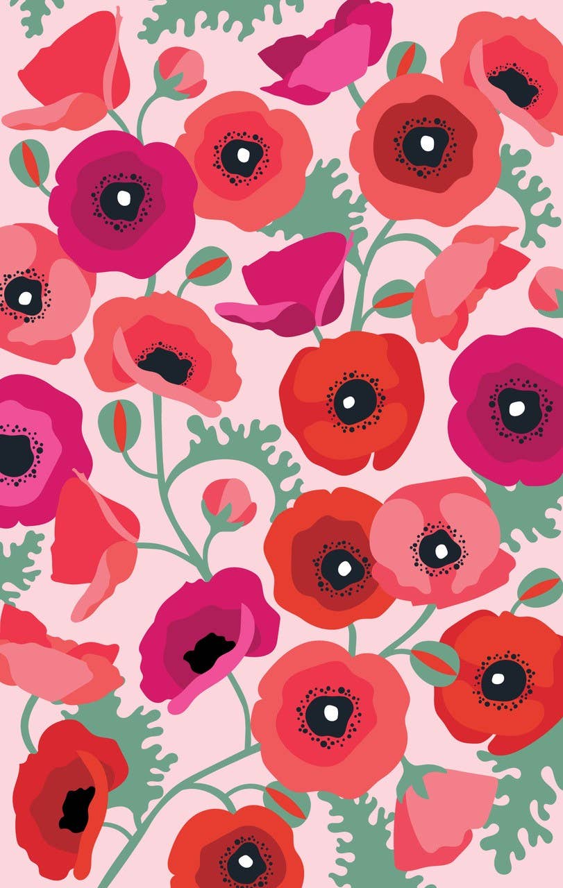 Tea Towel - Poppies: Hangsell (Carded)