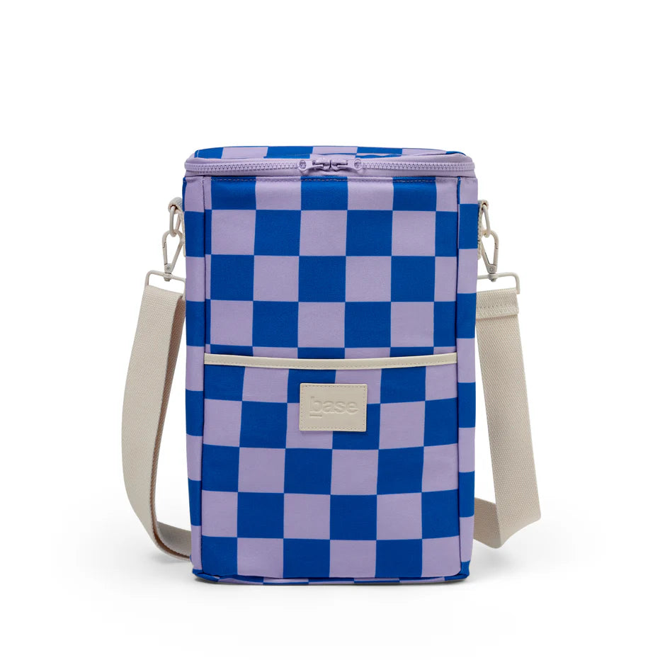 Bottle Base Coast - Lilac Blue check
