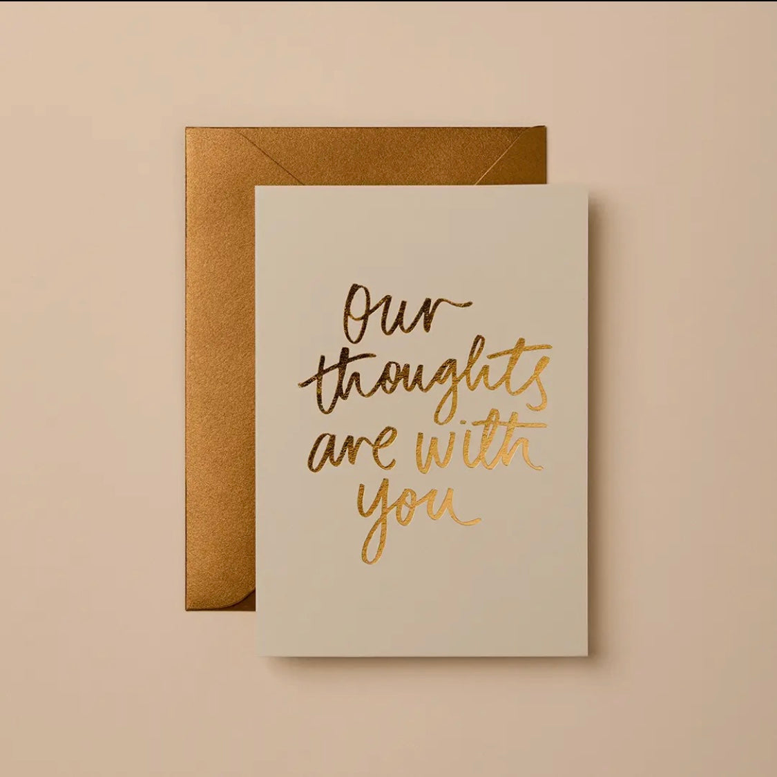 Our thoughts are with you card