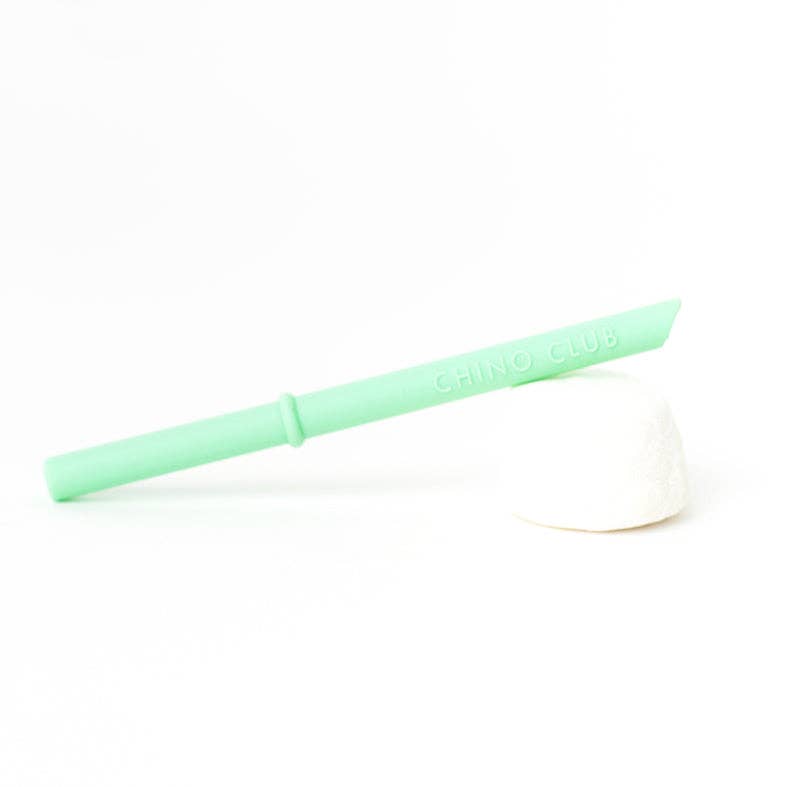 Single Silicone Straw - pick your colour: Green