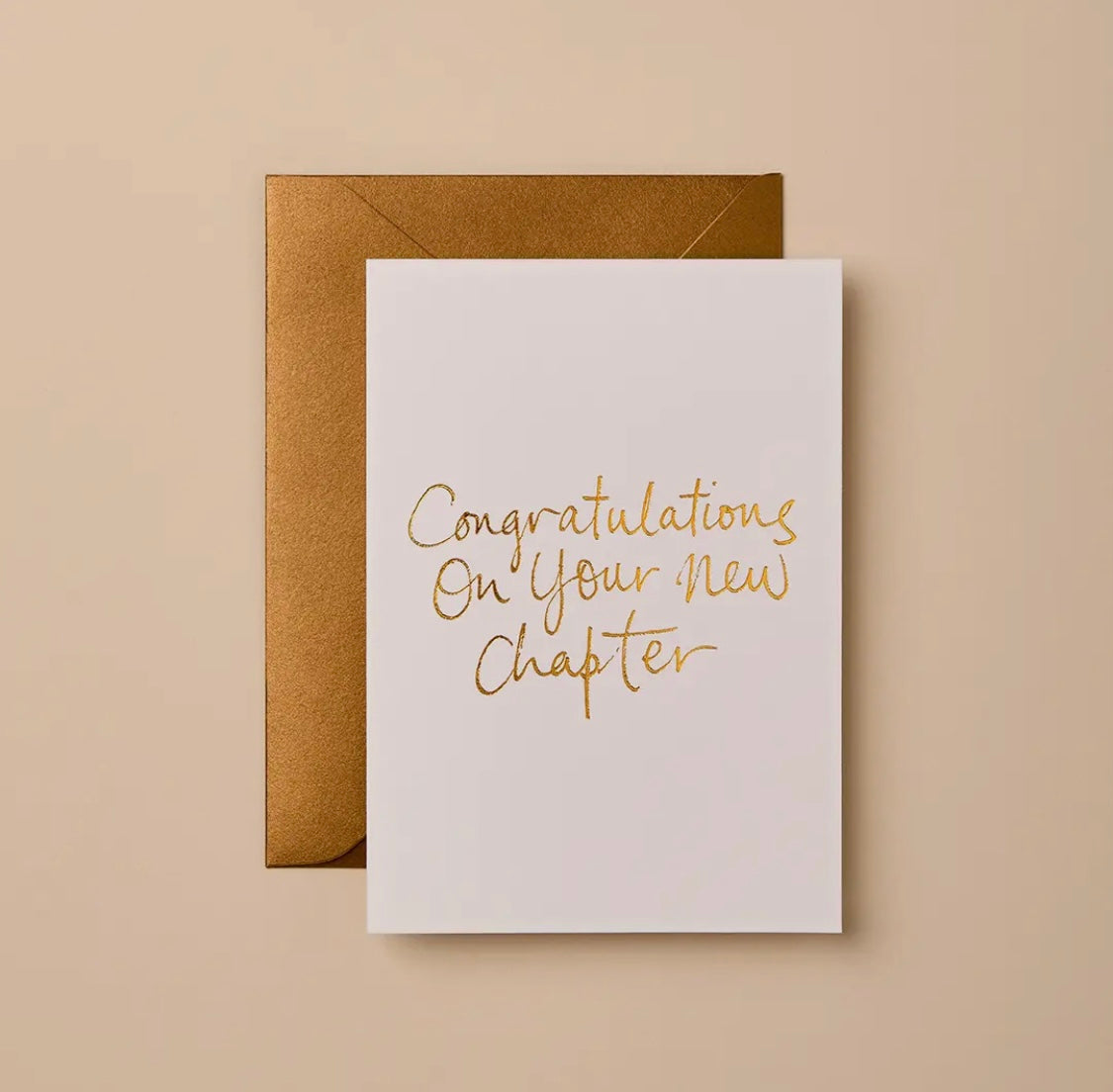 Congratulations on your new chapter card
