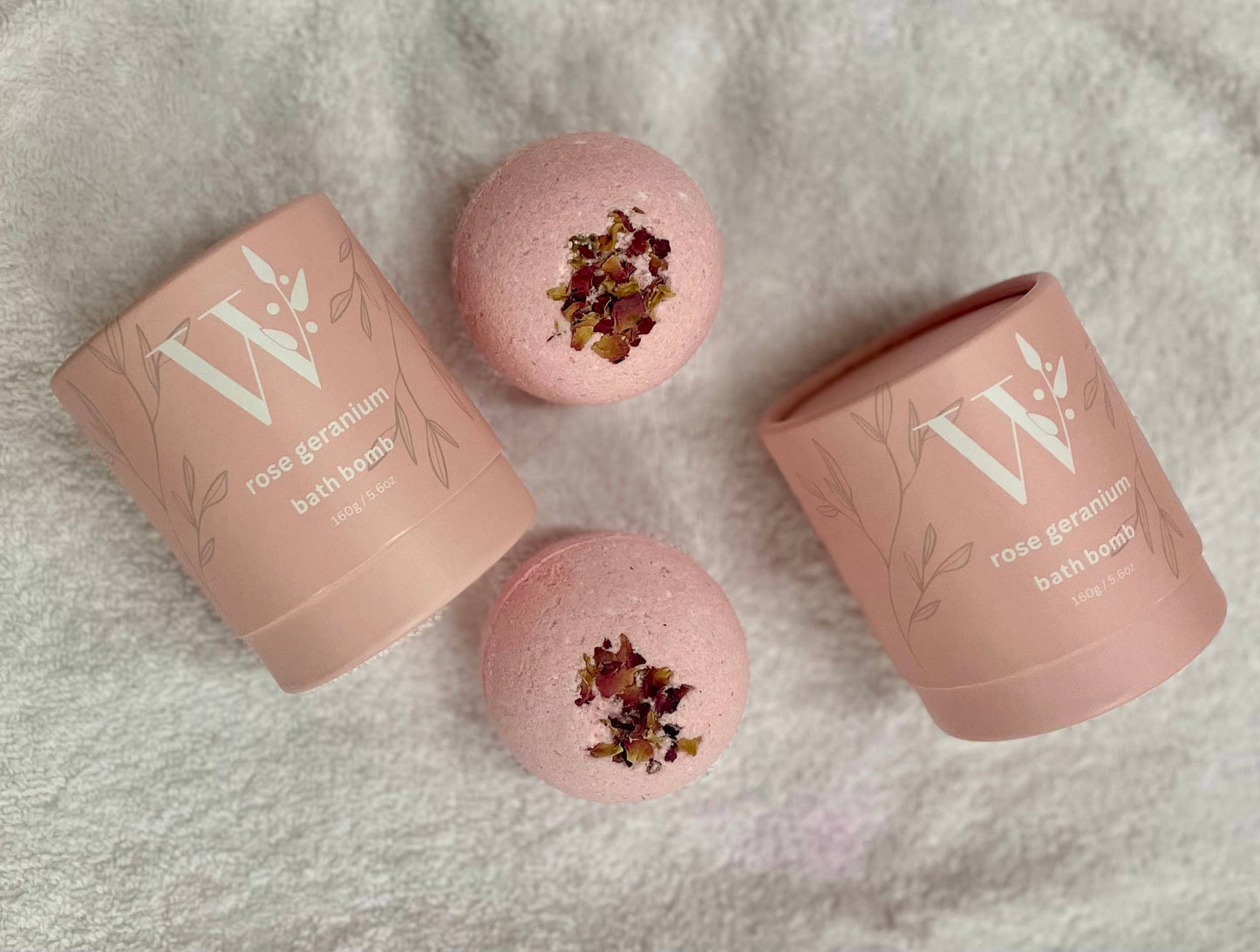 Bath Bombs - rounds: Mandarin & lime