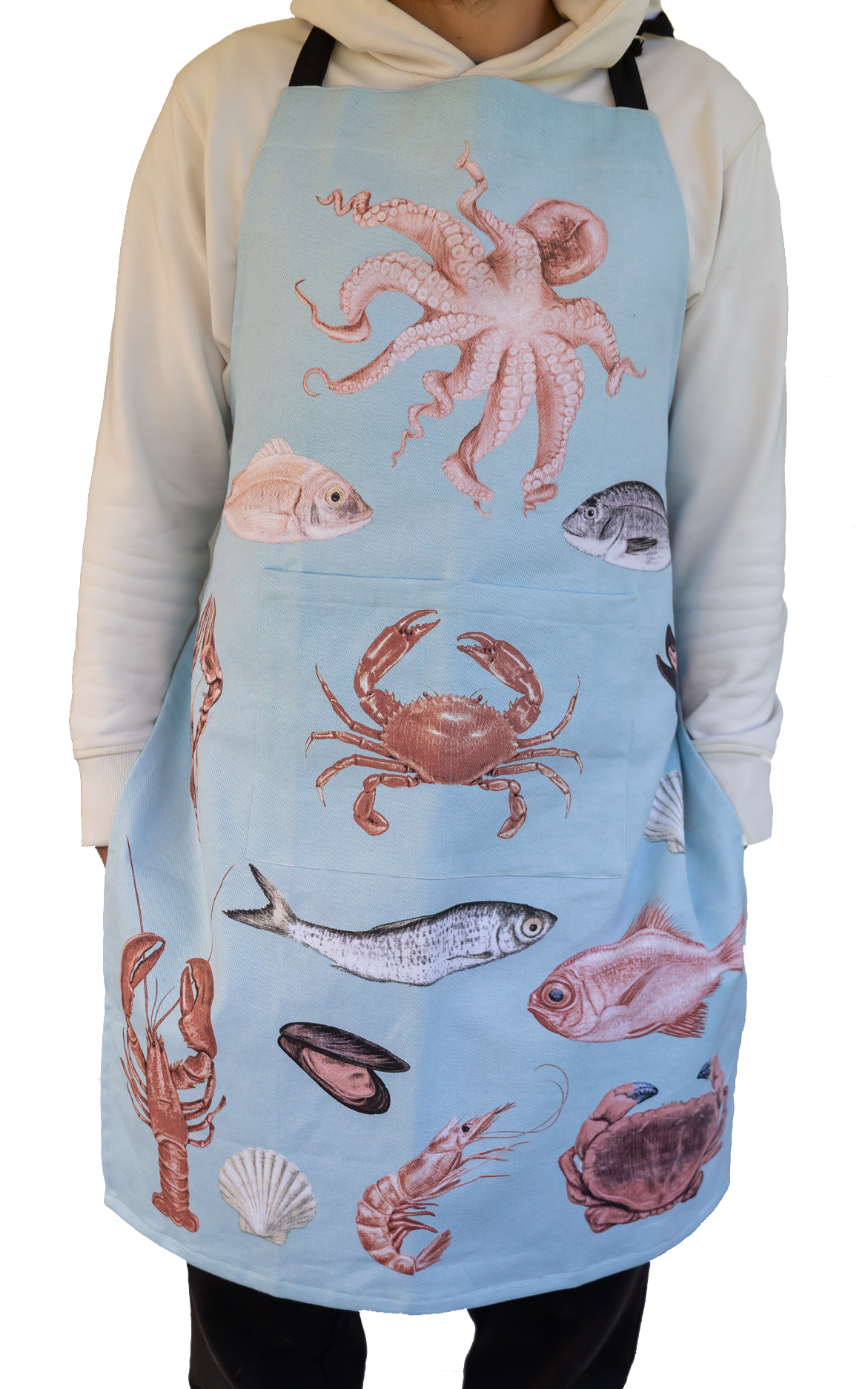 Apron (Heavy Drill) - Fisherman Basket