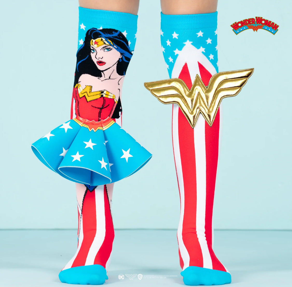 MAD MIA SOCKS - WONDER WOMEN KIDS & ADULTS AGE 6-99