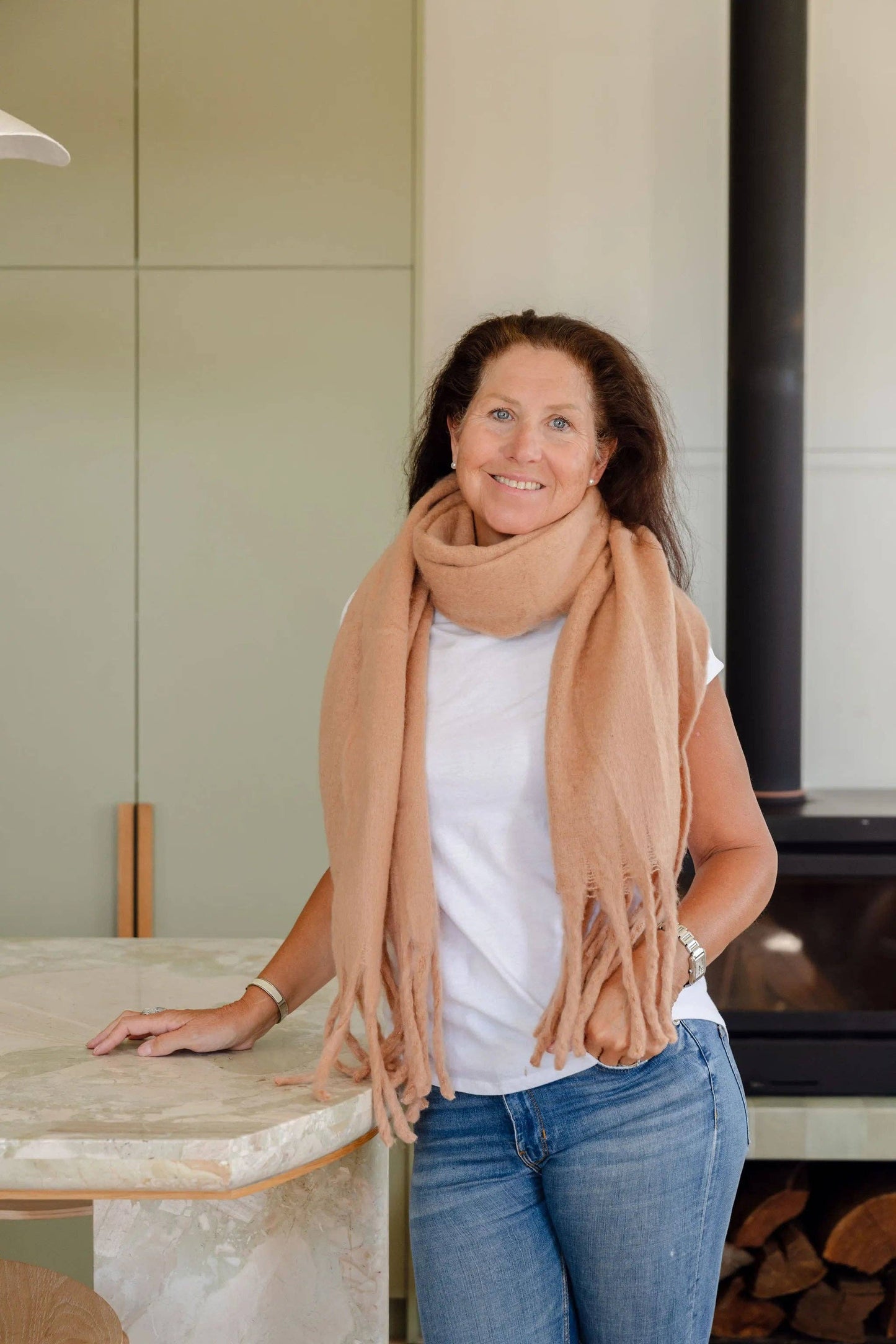 The Everyday Winter Scarf - Caramel