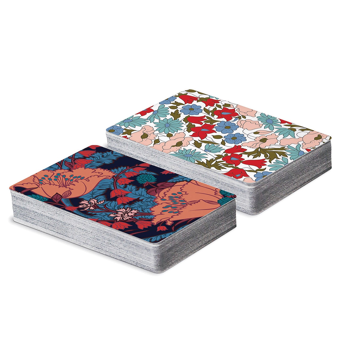 LIBERTY FLORAL PLAYING CARDS 2 DECKS