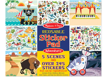 Reusable Sticker Pad - ADVENTURE