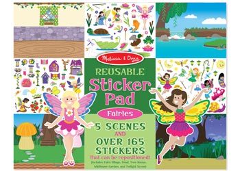 Reusable Sticker Pad - FAIRIES