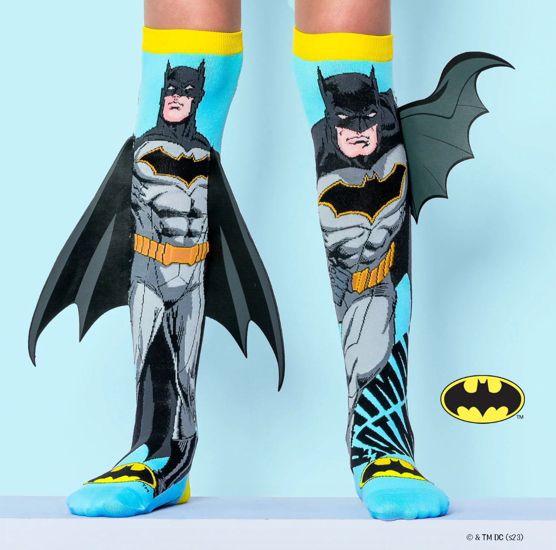 MAD MIA SOCKS - BATMAN KIDS & ADULTS AGE 6-99