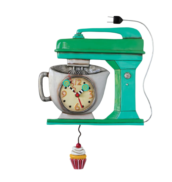 CLOCK - MIXER GREEN CLOCK