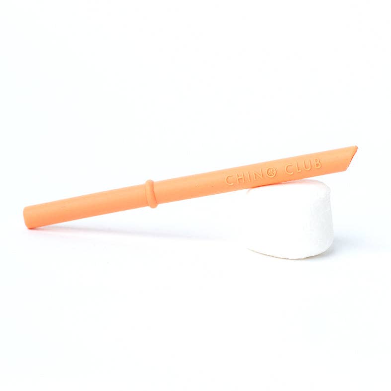 Single Silicone Straw - pick your colour: Green