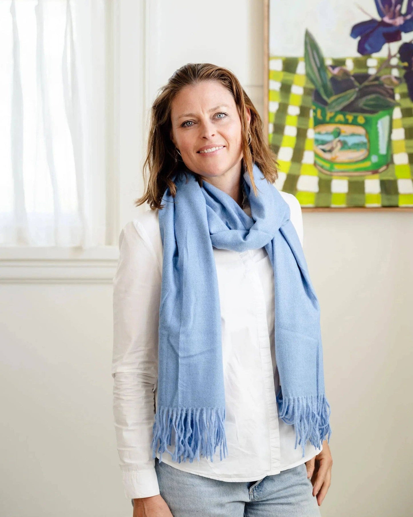 Winter Basics Scarf - Jacaranda