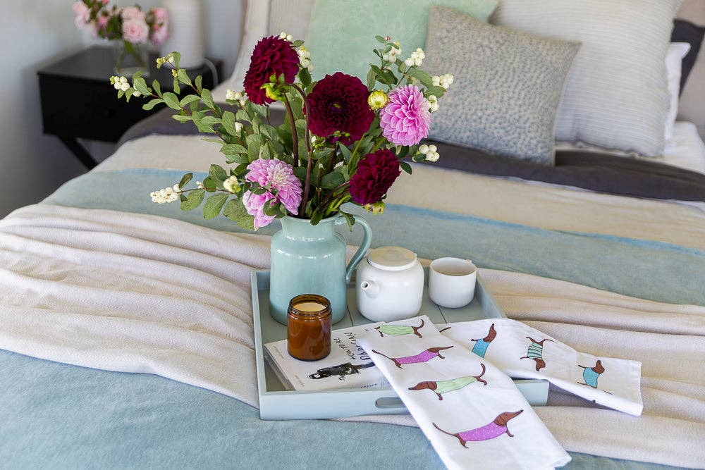 Tea Towel - Sausage Dogs: Hangsell (Carded)