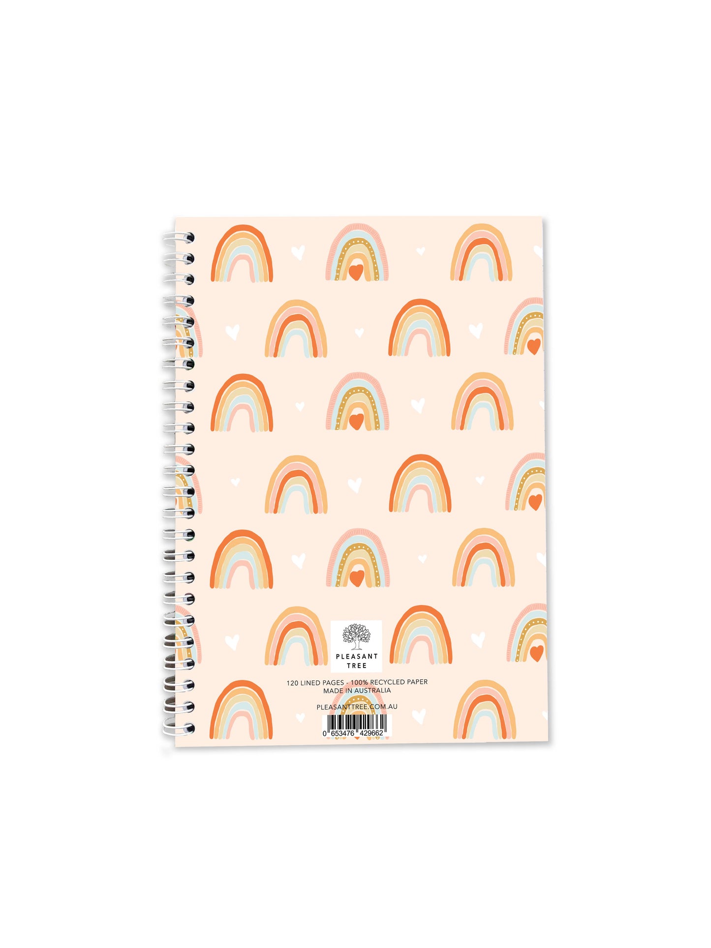 Rainbows & Hearts - A5 Notebook