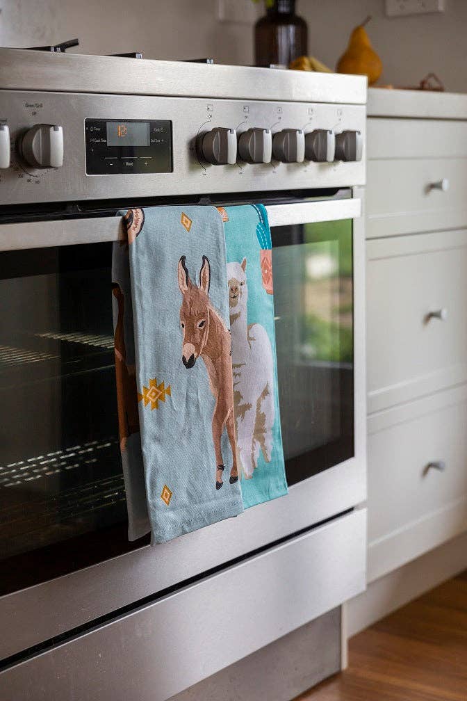 Tea Towel - Donkey: Hangsell (Carded)