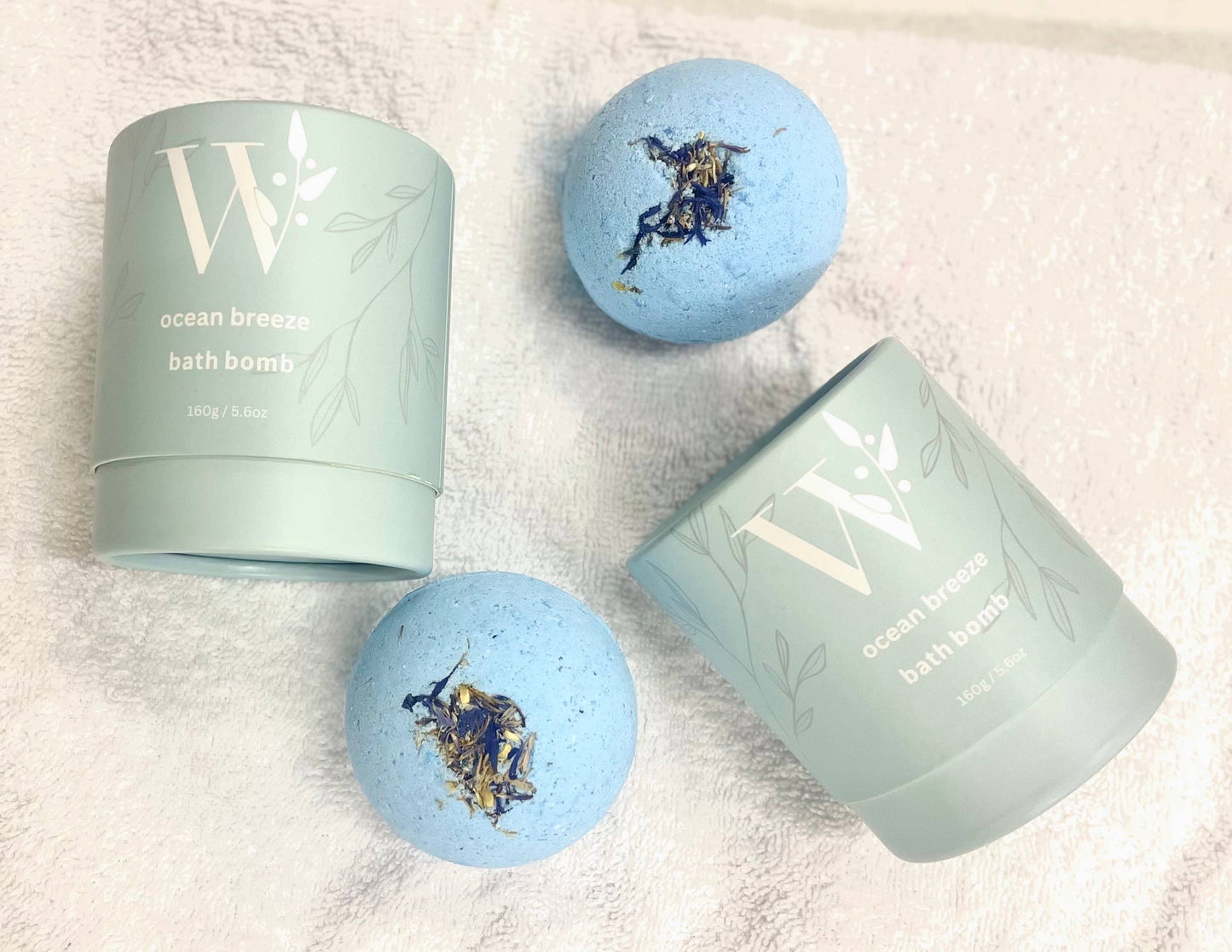 Bath Bombs - rounds: Mandarin & lime