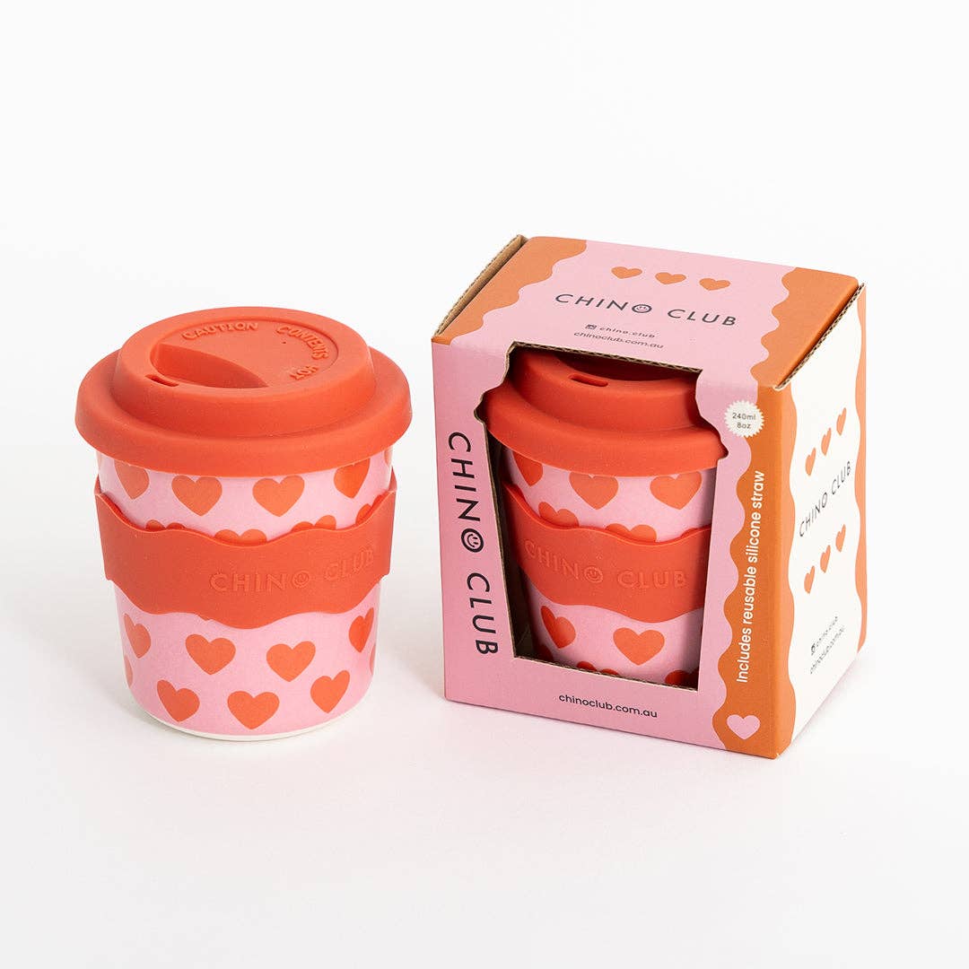 Hearts Kids Keep Cup 8 oz