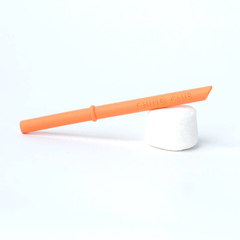 Single Silicone Straw - pick your colour: Green