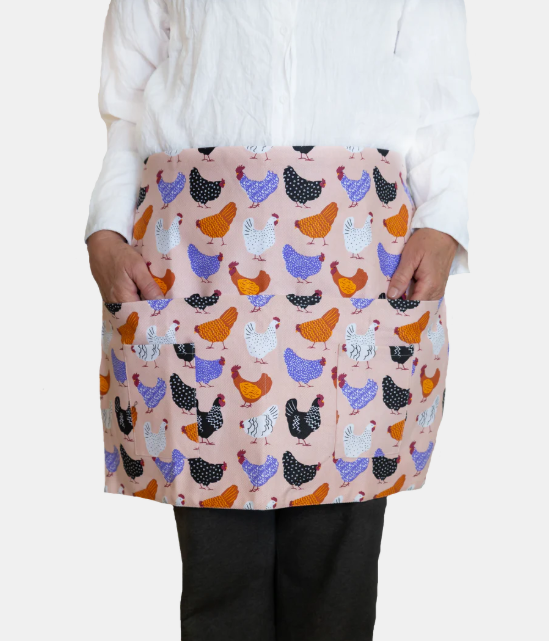 APRON - BRIGHT HENS