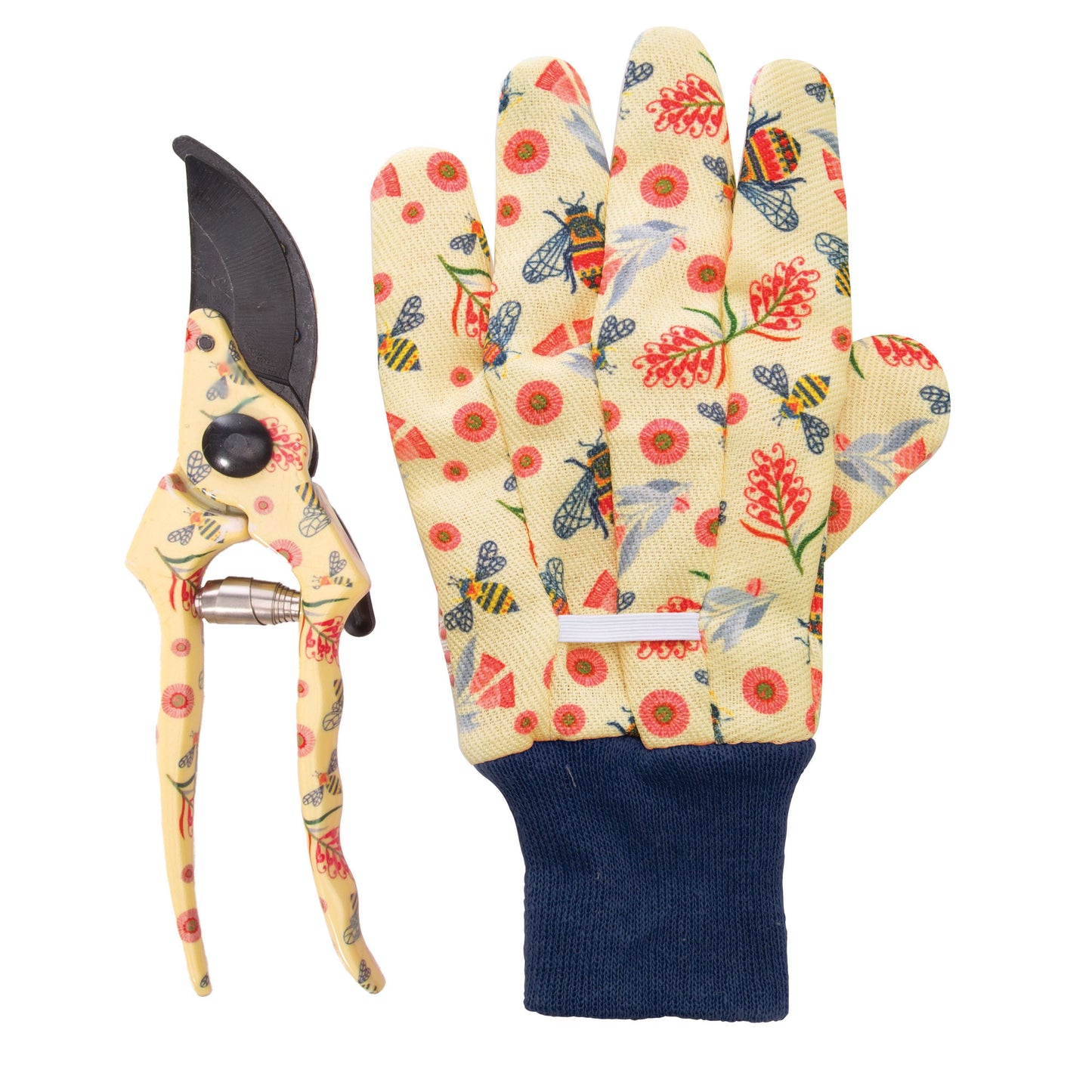 ANDREA SMITH 2 PC PRUNING SET - CREAM BEE