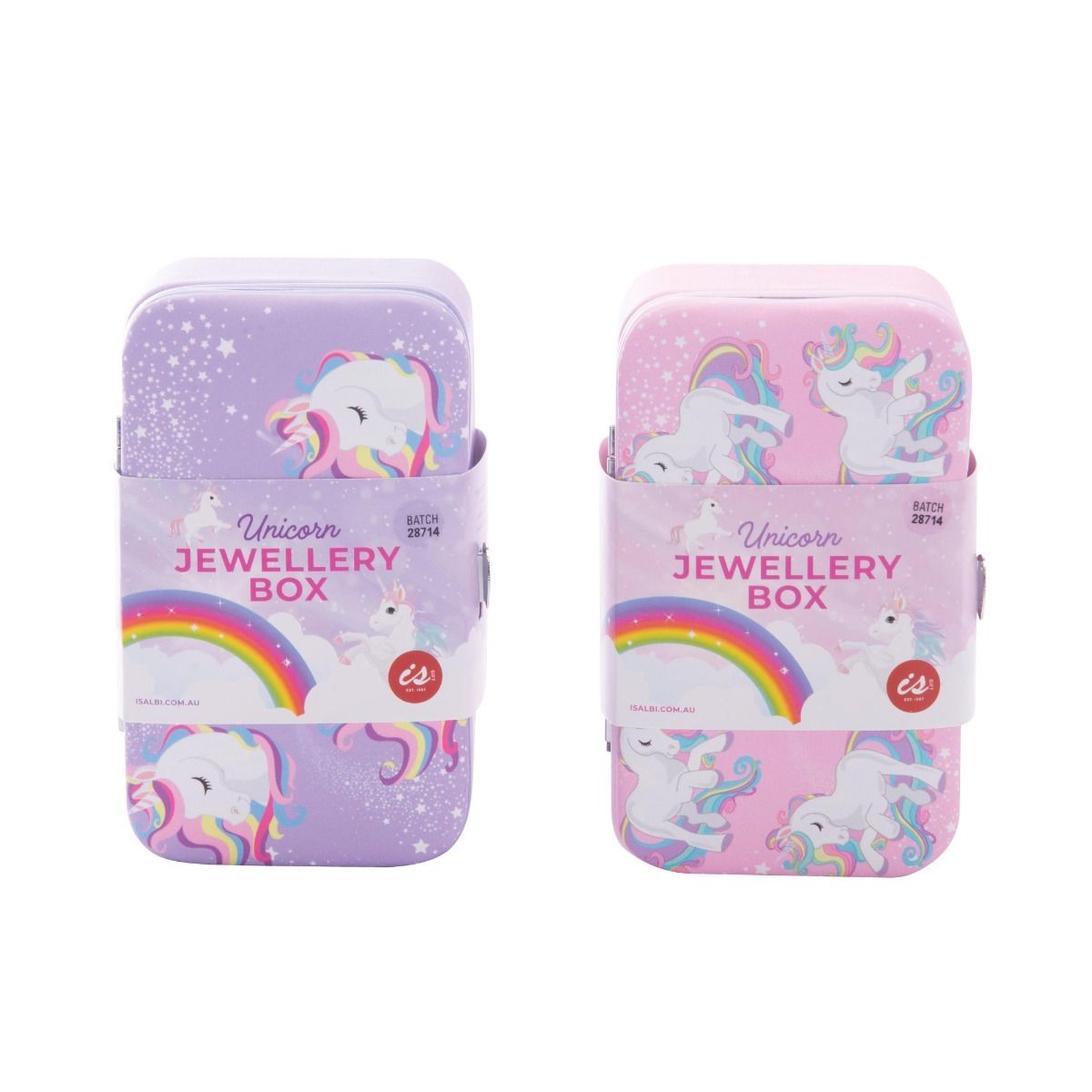 JEWELLERY BOX - UNICORN ASSORTED