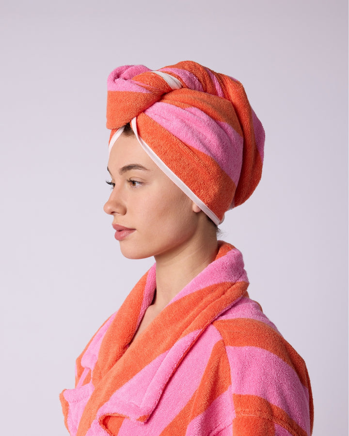 Hommey Hair Wrap - Sherbet Stripes