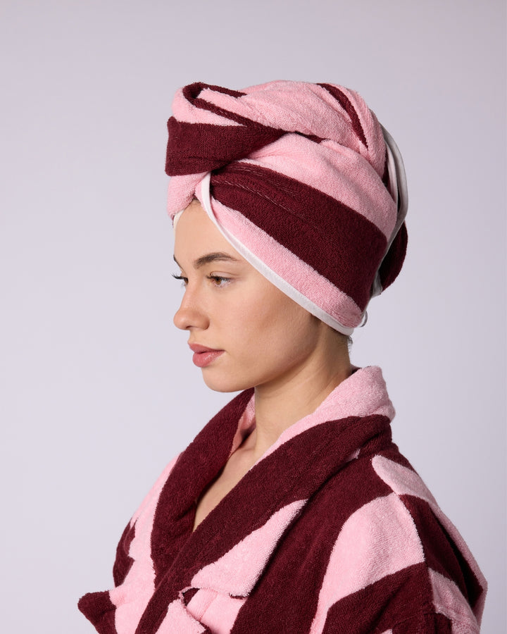 Hommey Hair Wrap - Rocky Road Stripes