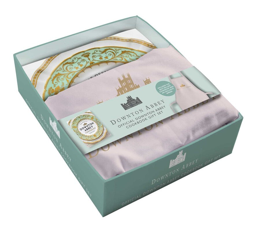 Downton abbey cookbook offical gift set + Apron