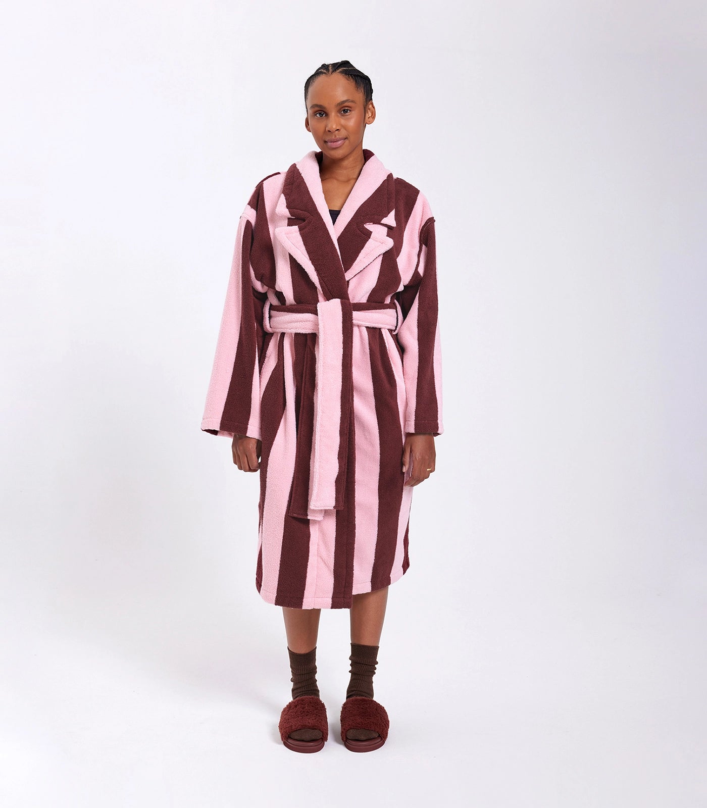 Hommey Robe - Rocky Road Stripes L / XL