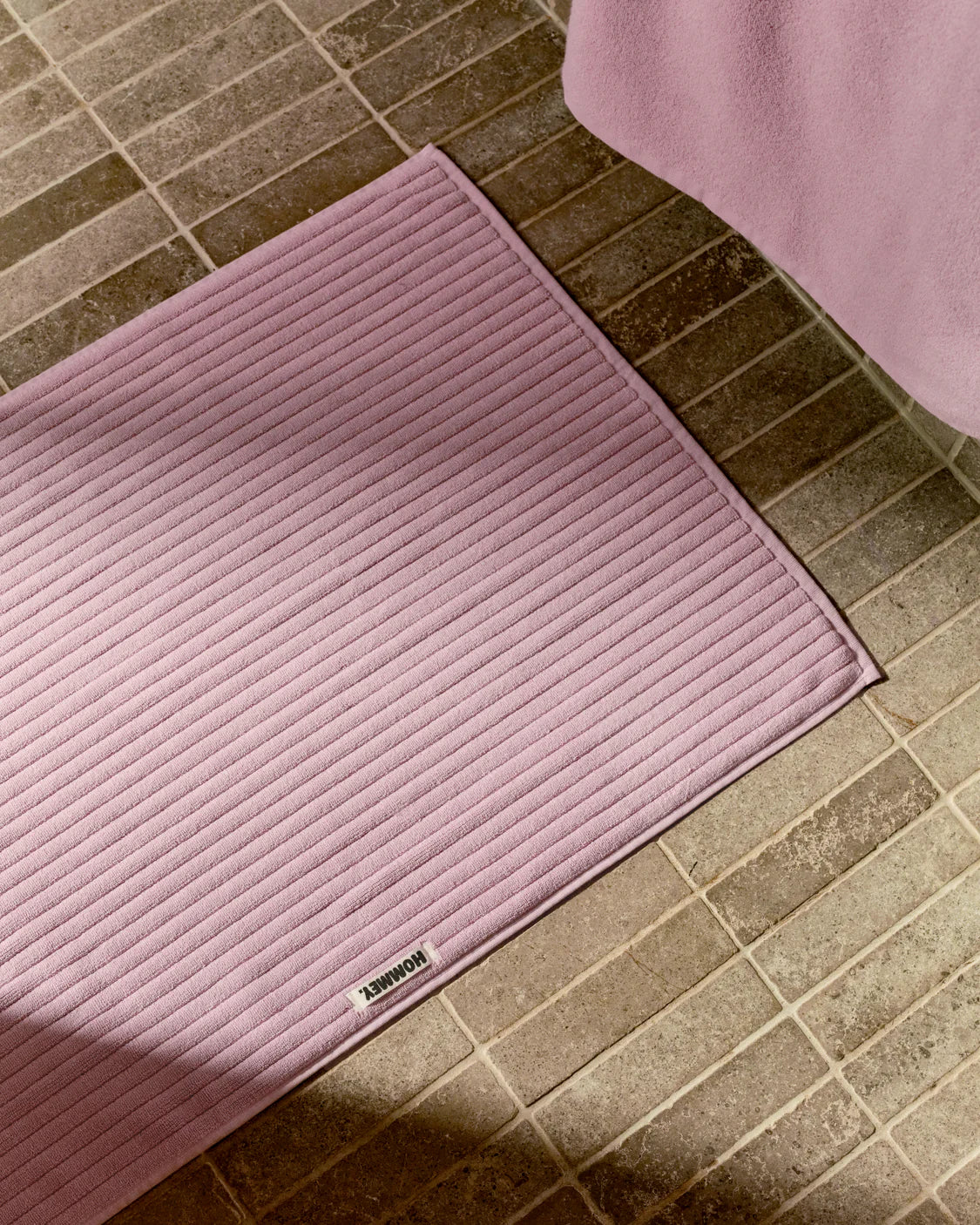 Hommey Bath Mat - Orchid