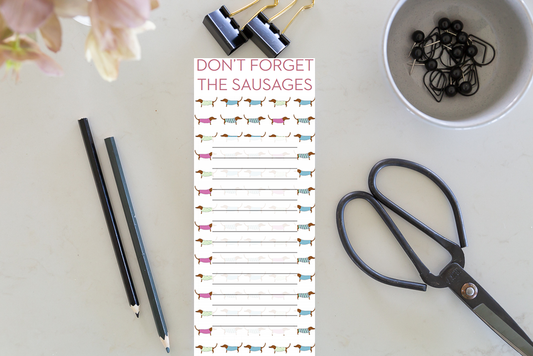 Jotter - Don't Forget The Sausages