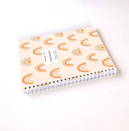 Rainbows & Hearts - A5 Notebook