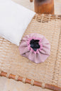 Neoprene Flat Lay Makeup Bag - Mauve