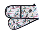 Double Oven Glove - Magpies