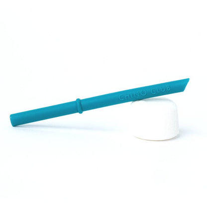 Single Silicone Straw  - pick your colour: Green