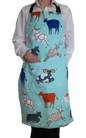 Apron (Heavy Drill) - Green Cow