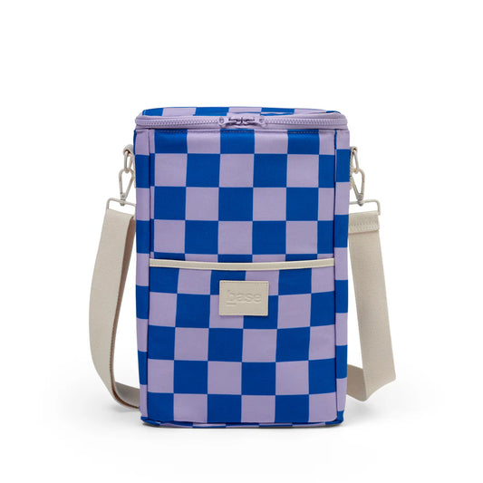 Bottle Base Coast - Lilac Blue check
