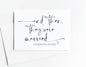 Wedding Congratulations Card, And Then They Were Married: Champagne