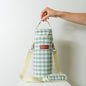 Caspian Cooler Bag: Sage Gingham