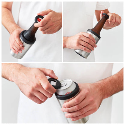 Huski Beer Cooler 2.0 - Brushed Stainless