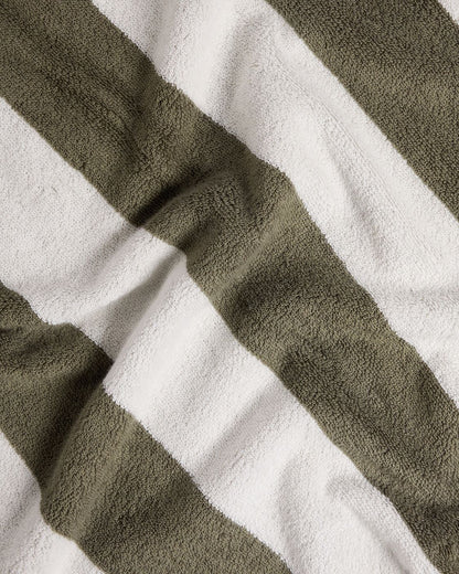 Hommey Hand Towel - Matcha Stripes