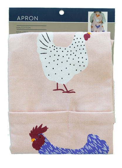 Apron (Heavy Drill) - Bright Hens