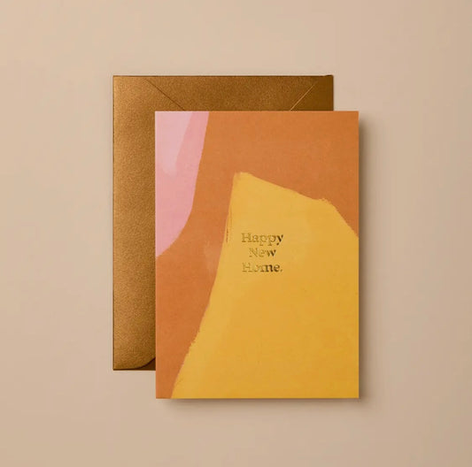 Happy new home card