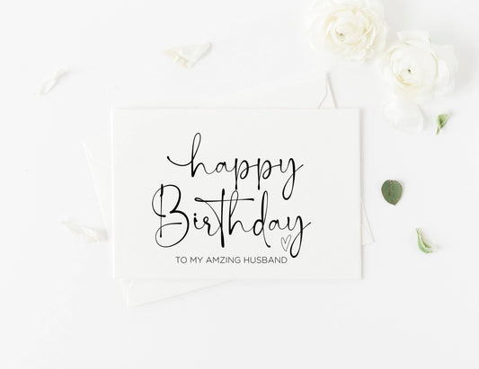 Happy Birthday to My Husband from Wife: Champagne