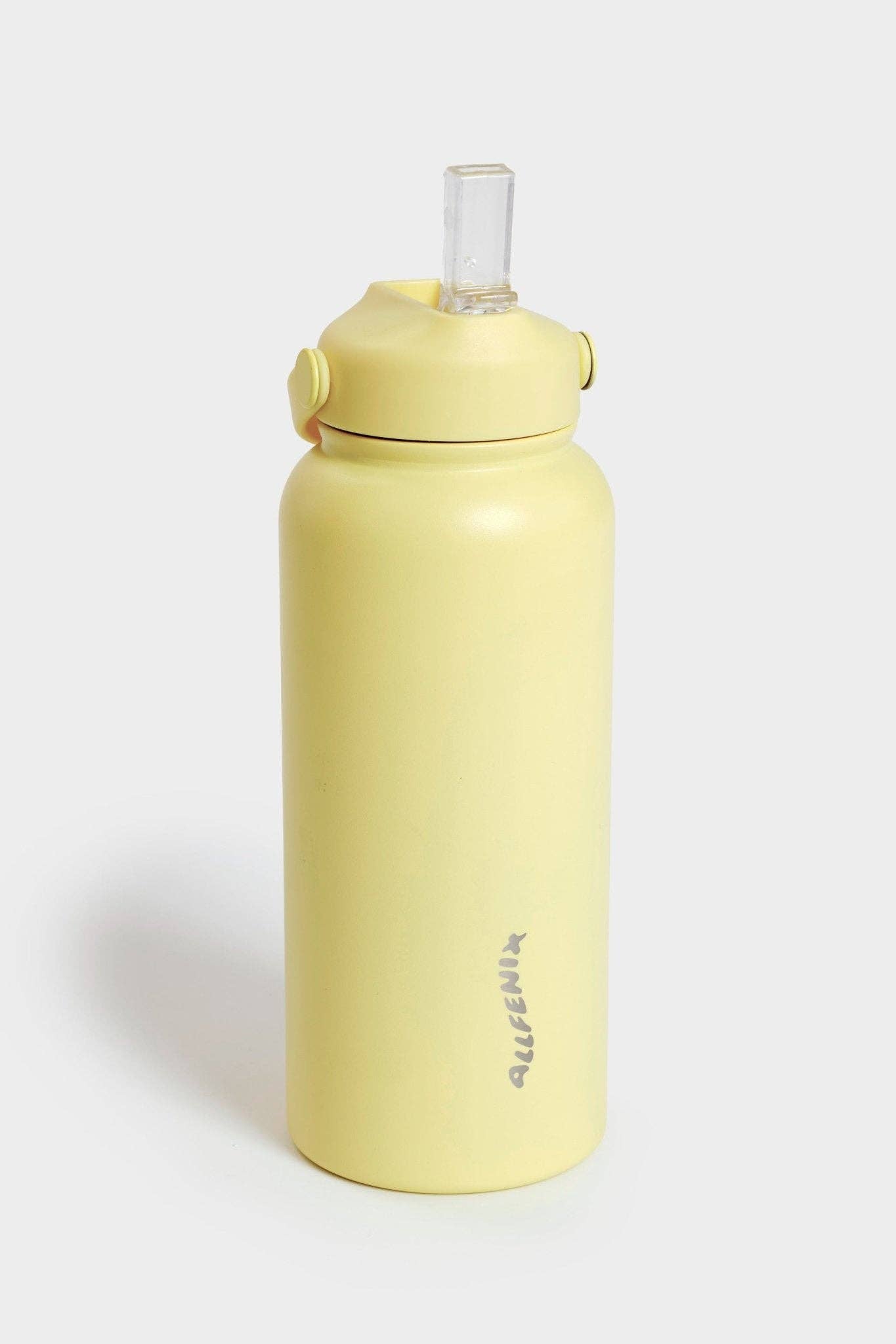 ALLFENIX 1L Water Bottle: Butter Yellow