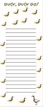 Jotter - Duck, Duck Do!