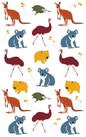 Tea Towel - Australian Animals