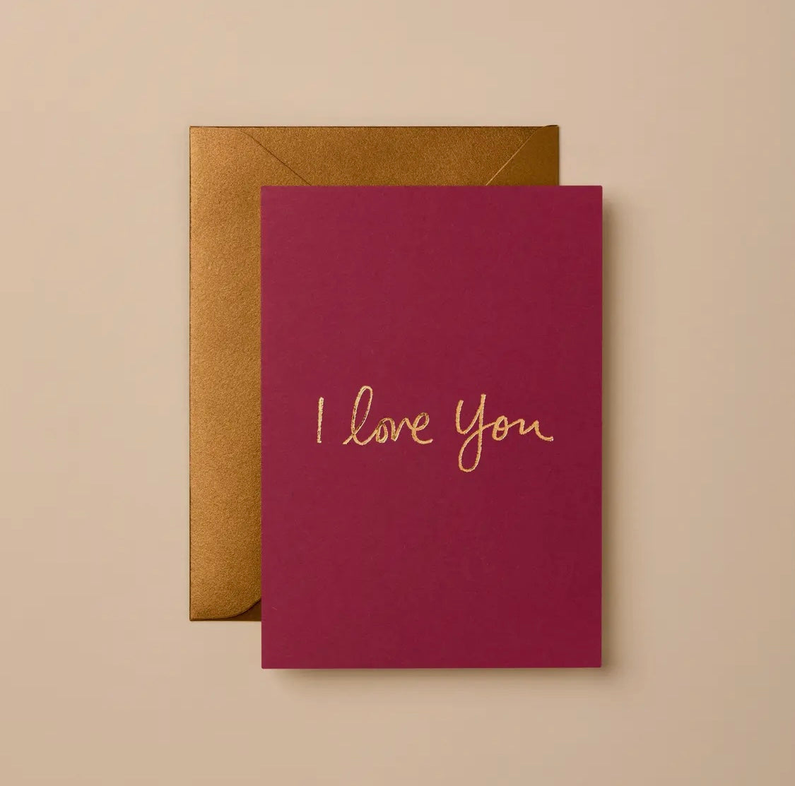 I love you card