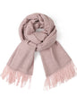 Winter Basics Scarf - Beige/Pink